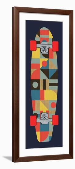 Bauhaus Skateboard-null-Framed Giclee Print