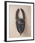 Baule Horned Mask, Ivory Coast, 19th-20th Century (Wood & Horn)-null-Framed Giclee Print