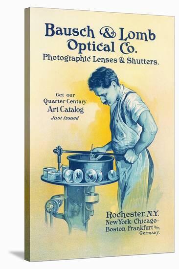 Bausch and Lomb, Lens Grinder-null-Stretched Canvas