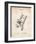 Bausch and Lomb Microscope Patent-Cole Borders-Framed Art Print