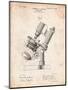 Bausch and Lomb Microscope Patent-Cole Borders-Mounted Art Print