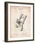 Bausch and Lomb Microscope Patent-Cole Borders-Framed Art Print