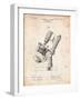 Bausch and Lomb Microscope Patent-Cole Borders-Framed Art Print