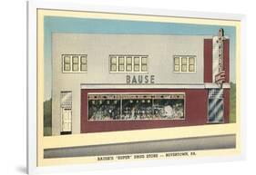 Bause Drug Store, Boyerstown, Pennsylvania-null-Framed Art Print