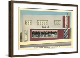 Bause Drug Store, Boyerstown, Pennsylvania-null-Framed Art Print