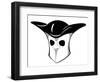 Bauta Mask, 2023 (Digital)-Neale Osborne-Framed Giclee Print