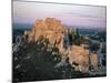 Baux De Provence, Bouches Du Rhone, Provence, France-Bruno Morandi-Mounted Photographic Print