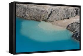 Bauxite Mine, Blue Water, Linden Town, Guyana-Pete Oxford-Framed Stretched Canvas