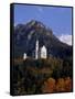 Bavarian Alps and Neuschwanstein Castle, Germany-Bill Bachmann-Framed Stretched Canvas