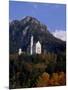 Bavarian Alps and Neuschwanstein Castle, Germany-Bill Bachmann-Mounted Photographic Print