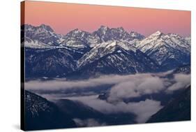 Bavarian Foothills of the Alps-Bernd Rommelt-Stretched Canvas