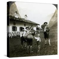 Bavarian Mountaineers, Germany-Underwood & Underwood-Stretched Canvas