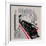 Bavarian Railway-null-Framed Giclee Print