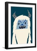 Bavarian Snowmonster-null-Framed Giclee Print