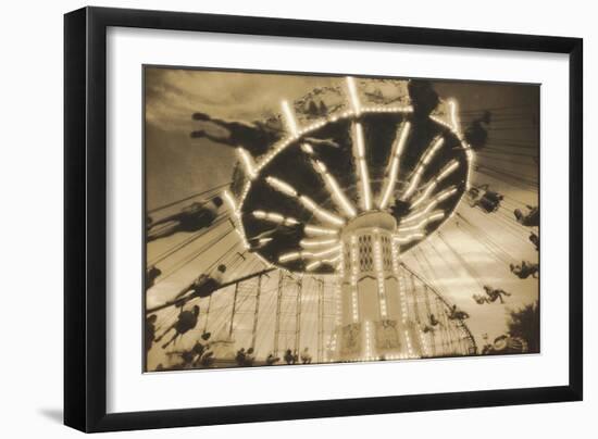 Bavarian Swings, Amusement Park, Pennsylvania-Theo Westenberger-Framed Photographic Print