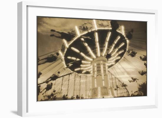 Bavarian Swings, Amusement Park, Pennsylvania-Theo Westenberger-Framed Photographic Print