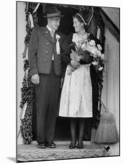 Bavarian Wedding-Stan Wayman-Mounted Photographic Print