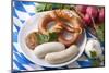 Bavarian White Sausages with Sweet Mustard and Bretzels-egal-Mounted Photographic Print
