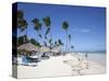 Bavaro Beach, Punta Cana, Dominican Republic, West Indies, Caribbean, Central America-Frank Fell-Stretched Canvas