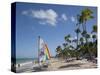 Bavaro Beach, Punta Cana, Dominican Republic, West Indies, Caribbean, Central America-Frank Fell-Stretched Canvas