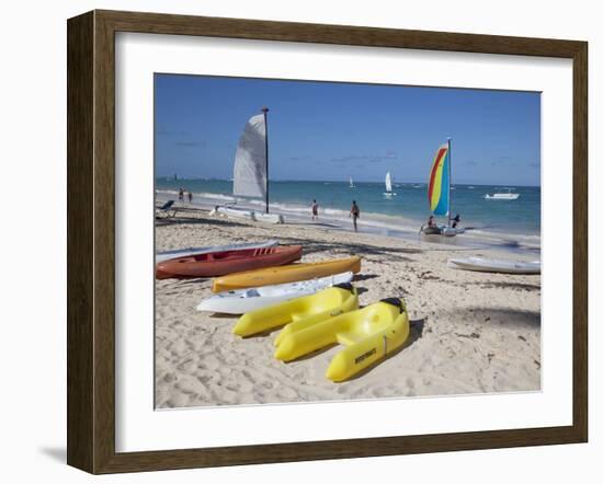 Bavaro Beach, Punta Cana, Dominican Republic, West Indies, Caribbean, Central America-Frank Fell-Framed Photographic Print