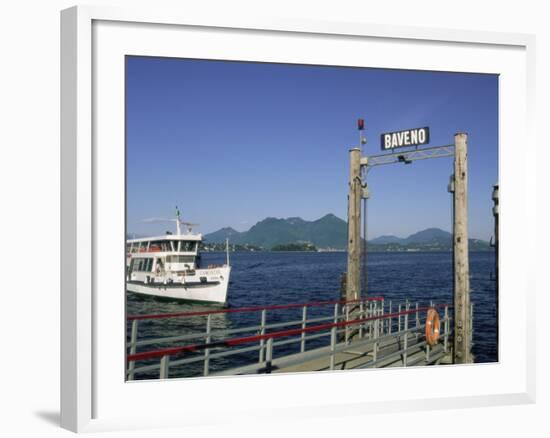 Baveno, Lake Maggiore, Italian Lakes, Piemonte (Piedmont), Italy, Europe-Sergio Pitamitz-Framed Photographic Print
