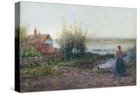 Bawdsey Ferry, Near Felixstowe-George Henry Boughton-Stretched Canvas