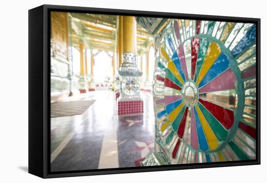 Bawgyo Pagoda, a Temple at Hsipaw (Thibaw), Shan State, Myanmar (Burma), Asia-Matthew Williams-Ellis-Framed Stretched Canvas