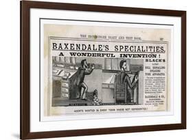 Baxendales Specialitites: Blacks Patent Bell Signalling Speaking Tube Apparatus-null-Framed Art Print