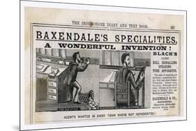 Baxendales Specialitites: Blacks Patent Bell Signalling Speaking Tube Apparatus-null-Mounted Art Print