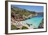 Bay and Beach Cala D'Es Moro, Near Cala S'Amonia Bay, Santanyi-Markus Lange-Framed Photographic Print