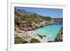 Bay and Beach Cala D'Es Moro, Near Cala S'Amonia Bay, Santanyi-Markus Lange-Framed Photographic Print