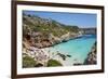 Bay and Beach Cala D'Es Moro, Near Cala S'Amonia Bay, Santanyi-Markus Lange-Framed Photographic Print