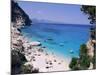 Bay and Beach, Cala Goloritze, Cala Gonone, Island of Sardinia, Italy-Bruno Morandi-Mounted Photographic Print