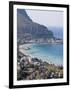 Bay and Pier, Mondello, Palermo, Sicily, Italy, Mediterranean, Europe-Martin Child-Framed Photographic Print