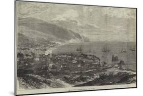 Bay and Town of Funchal, Madeira-null-Mounted Giclee Print