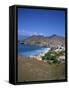 Bay and Town of Mondelo on Sao Vicente Island, Cape Verde Islands, Atlantic Ocean, Africa-Renner Geoff-Framed Stretched Canvas