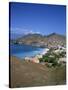 Bay and Town of Mondelo on Sao Vicente Island, Cape Verde Islands, Atlantic Ocean, Africa-Renner Geoff-Stretched Canvas