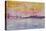 Bay Area San Francisco with Oakland Bay Bridge-Markus Bleichner-Stretched Canvas