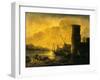 Bay at Sunset, 1549-Salvator Rosa-Framed Art Print