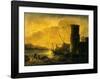 Bay at Sunset, 1549-Salvator Rosa-Framed Art Print