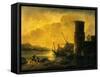 Bay at Sunset, 1549-Salvator Rosa-Framed Stretched Canvas
