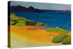 Bay at Tregastel, 1917-Félix Vallotton-Stretched Canvas