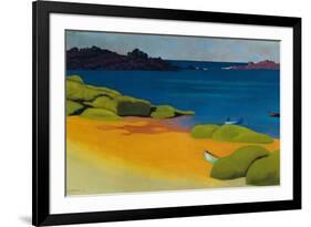 Bay at Tregastel, 1917-Félix Vallotton-Framed Giclee Print