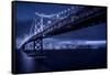 bay-bridge-1-Lincoln Harrison-Framed Stretched Canvas