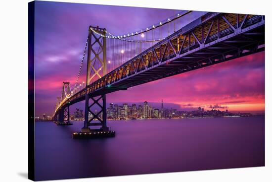 bay-bridge-3-Lincoln Harrison-Stretched Canvas