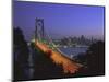 Bay Bridge and City Skyline, San Francisco, California, USA-Gavin Hellier-Mounted Photographic Print