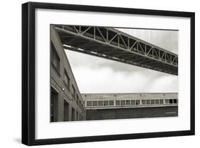 Bay Bridge and Pier, no. 2-Christian Peacock-Framed Giclee Print