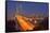 Bay Bridge at Dawn, San Francisco, Usa-Christian Heeb-Framed Stretched Canvas