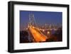 Bay Bridge at Dawn, San Francisco, Usa-Christian Heeb-Framed Photographic Print